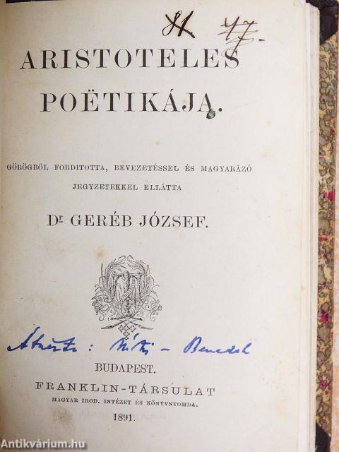 Aristoteles poetikája
