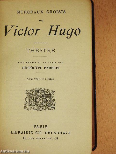 Morceaux choisis de Victor Hugo