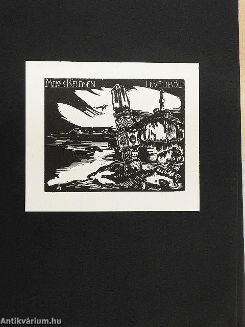 Husz fametszetü könyvjegy a magyar parnasszusról