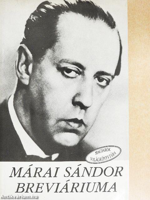 Márai Sándor breviáriuma