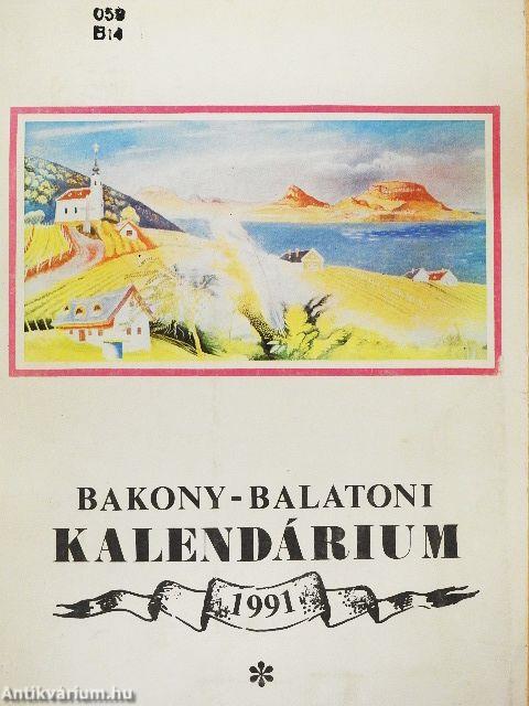 Bakony-Balatoni Kalendárium 1991