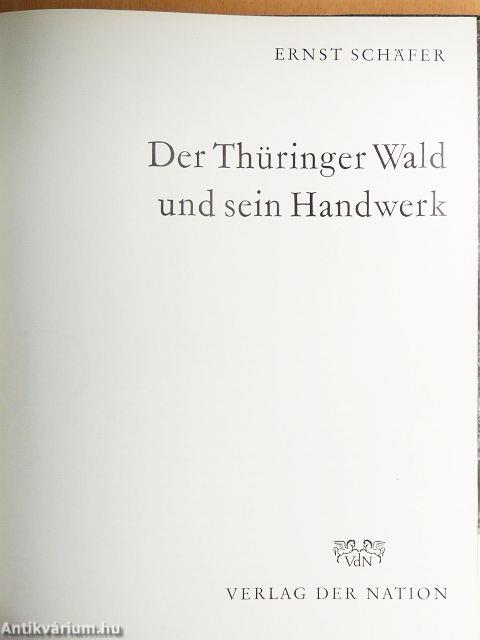 Der Thüringer Wald und sein Handwerk