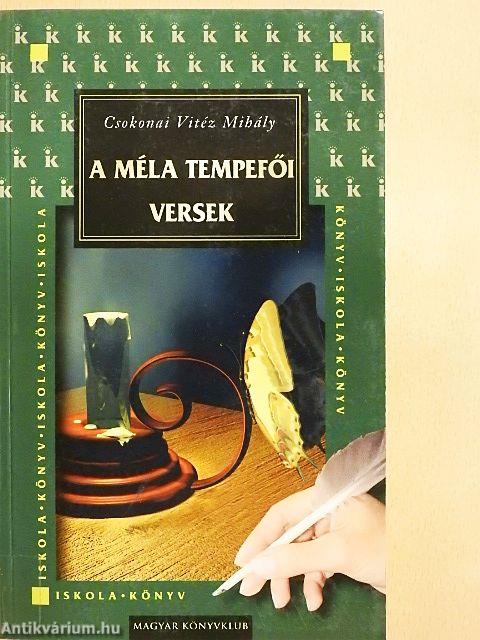A méla Tempefői/Válogatott versek