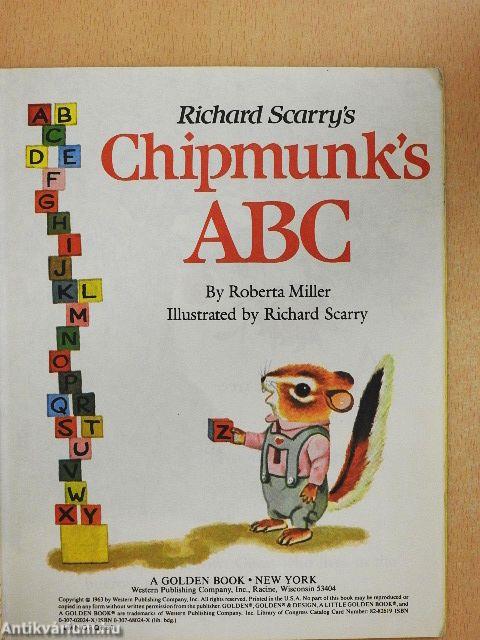 Chipmunk's ABC