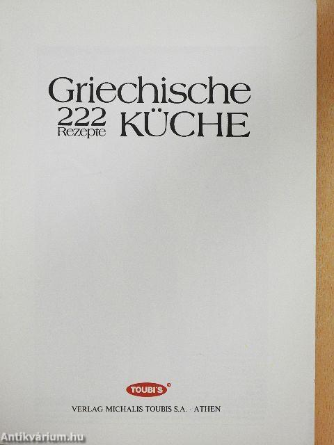 Griechische Küche
