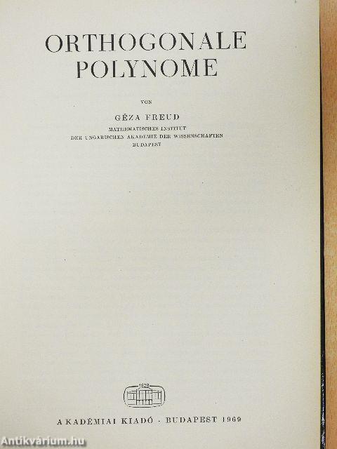 Orthogonale Polynome