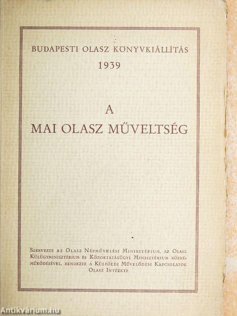 A mai olasz műveltség