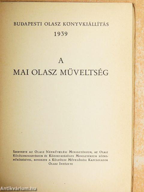 A mai olasz műveltség