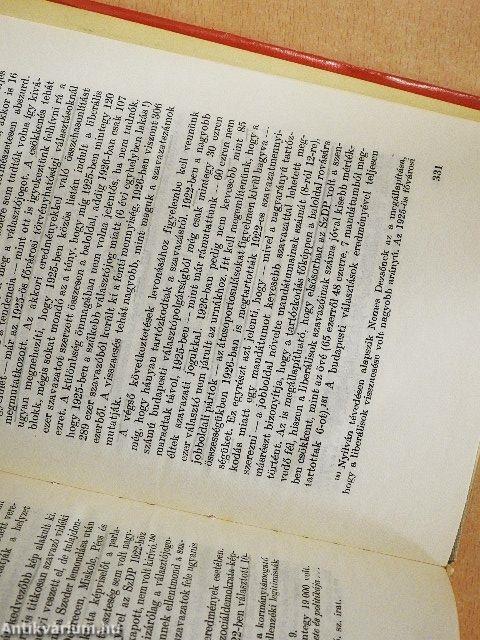 A Magyarországi Szociáldemokrata Párt a parlamentben