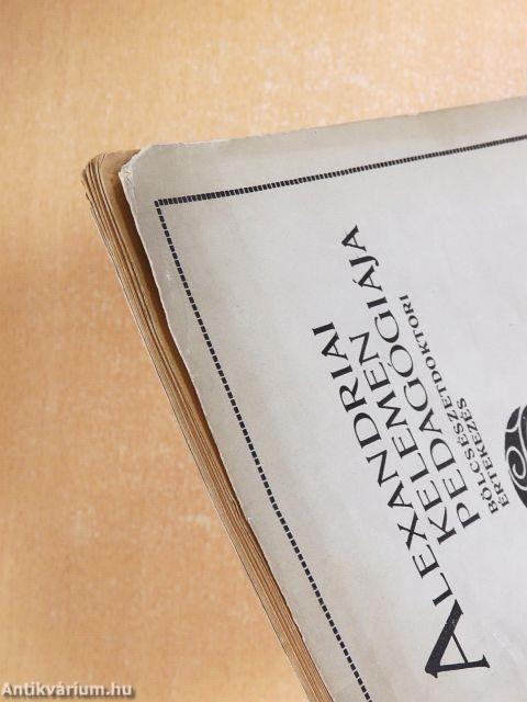 Alexandriai Kelemen pedagógiája