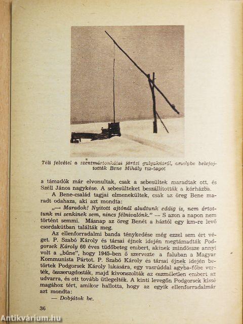 Az ellenforradalom támadása a néphatalom ellen Pest megyében