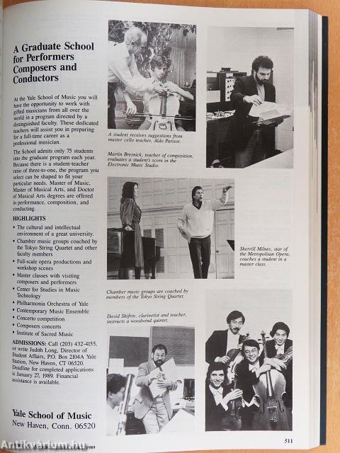 Musical America 1989