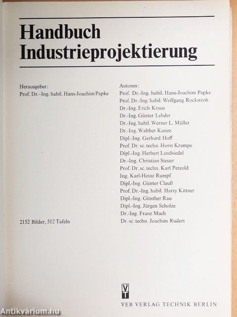 Handbuch Industrieprojektierung