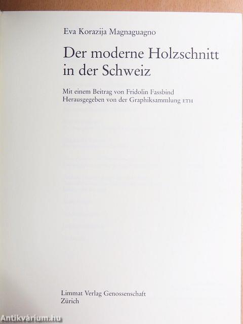 Der moderne Holzschnitt in der Schweiz