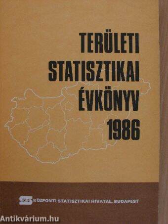 Területi statisztikai évkönyv 1986