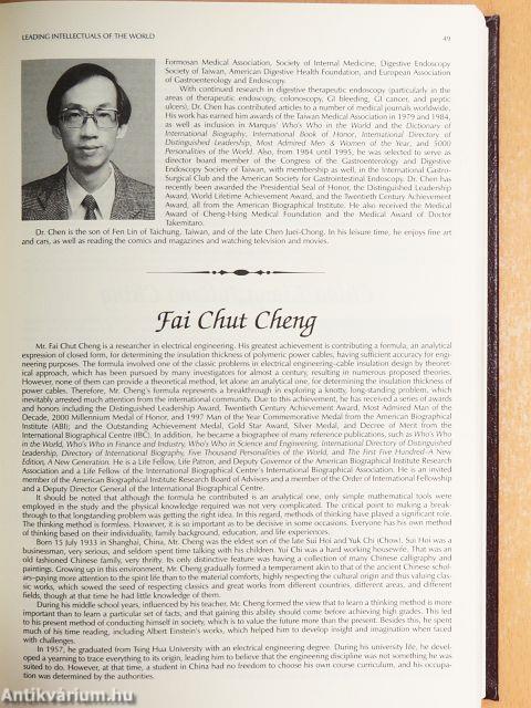 Leading Intellectuals of the World