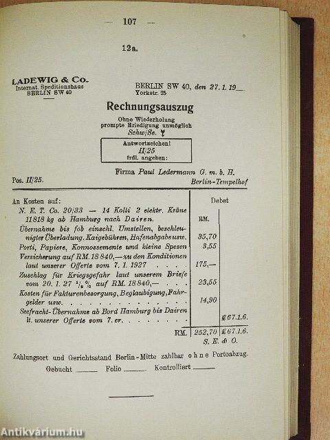 Deutsche Geschäftskorrespondenz (gótbetűs)