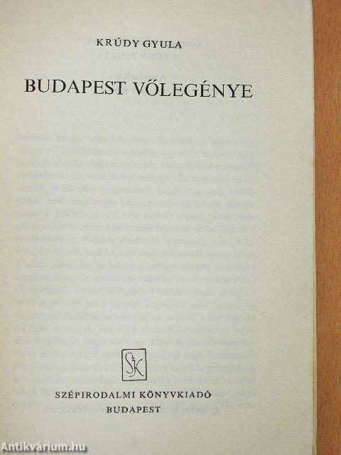 Budapest vőlegénye