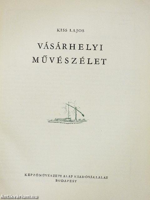Vásárhelyi művészélet