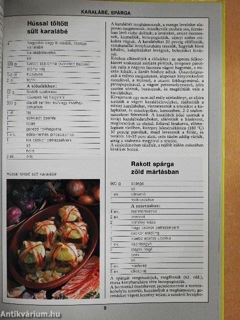 99 zöldségtál 33 színes ételfotóval