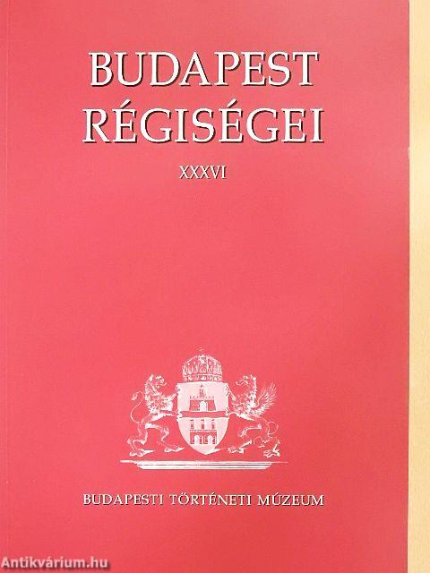 Budapest régiségei XXXVI.