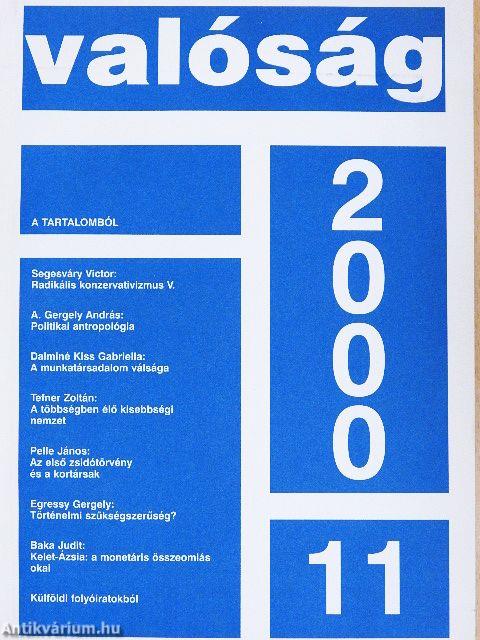 Valóság 2000. november