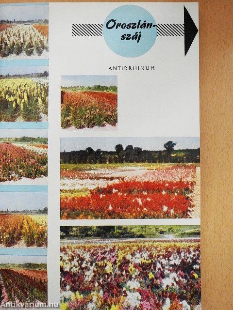 Flora virágmag árjegyzék 1968