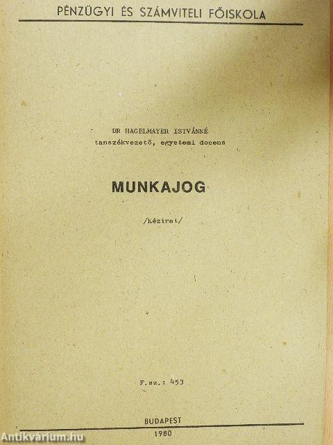 Munkajog
