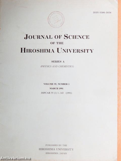 Journal of Science of the Hiroshima University March 1991