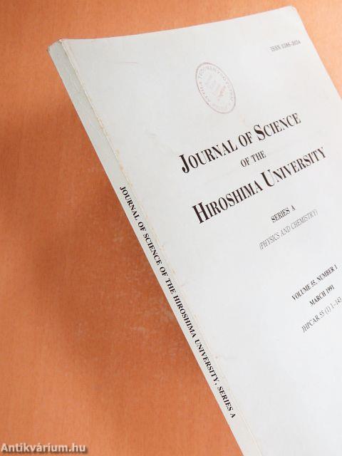 Journal of Science of the Hiroshima University March 1991
