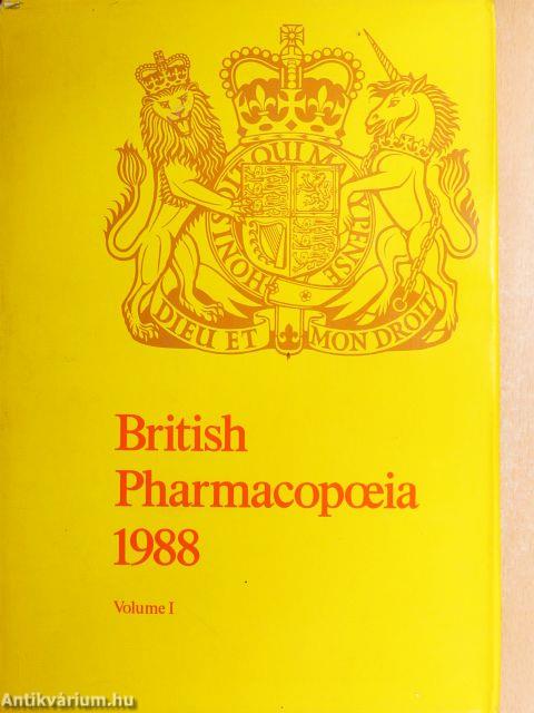 British Pharmacopoeia 1988 I-II