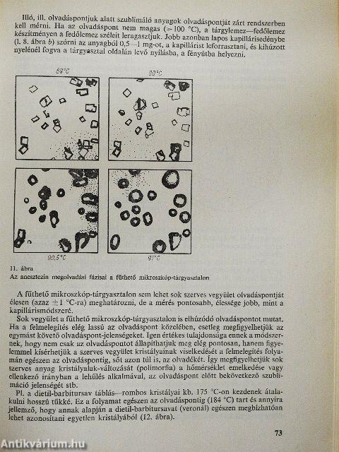 Szerveskémiai analízis