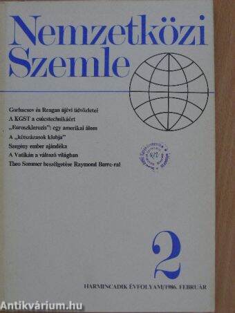 Nemzetközi Szemle 1986. február