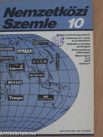 Nemzetközi Szemle 1987. október