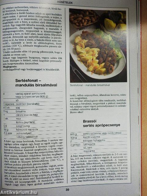 99 magyaros étel 33 színes ételfotóval