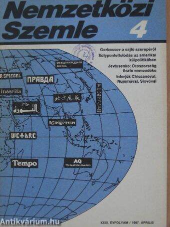 Nemzetközi Szemle 1987. április