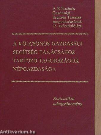 A Kölcsönös Gazdasági Segítség Tanácsához tartozó tagországok népgazdasága