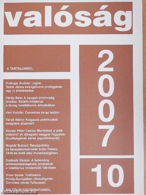 Valóság 2007. október