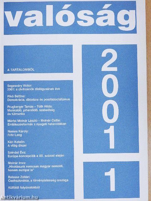 Valóság 2001. január