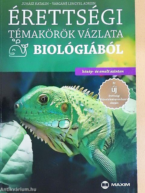 Érettségi témakörök vázlata biológiából - Közép- és emelt szinten