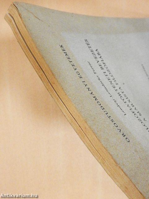 Filozófiatörténeti bevezetés a marxista filozófiába I.