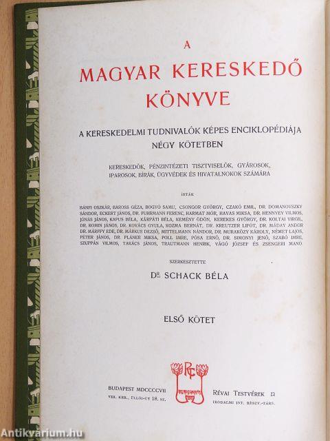A magyar kereskedő könyve I-IV.