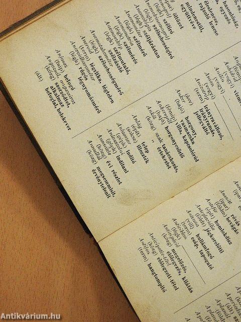 Idegen-magyar műszaki szótár