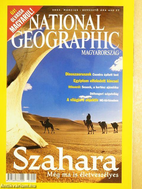 National Geographic Magyarország 2003. (nem teljes évfolyam)
