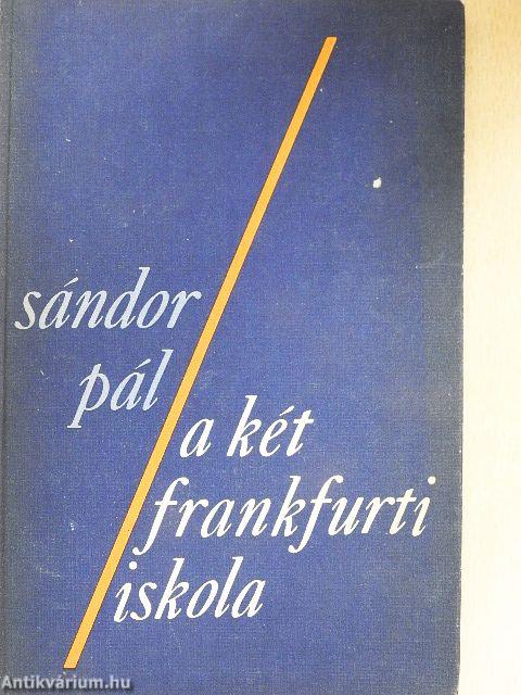 A két frankfurti iskola
