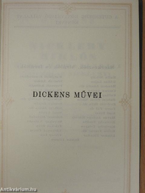 Nickleby Miklós élete és kalandjai I-V./Karácsonyi történetek I.