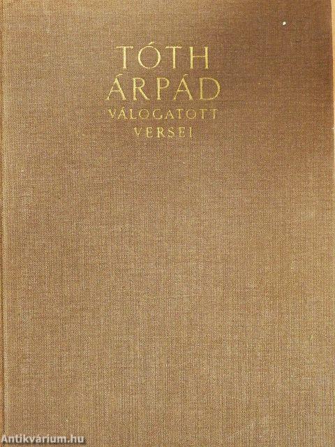 Tóth Árpád válogatott versei