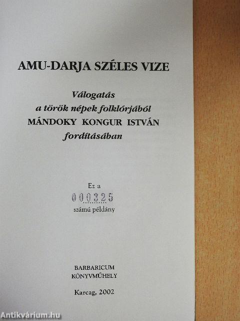Amu-Darja széles vize