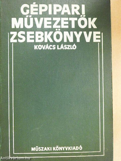 Gépipari művezetők zsebkönyve