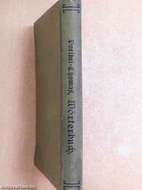 Taschenwörterbuch der Aussprache geographischer und historischer Namen (gótbetűs)